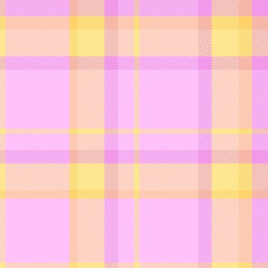 Arka planda pürüzsüz desenler, bahar desenli tekstil kumaşı. Akış vektörü ekoseli kumaşı ışık ve açık altın çubuk renk paletinde kontrol et.