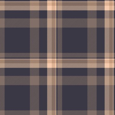 Resmi vektör dokusu kontrolü, koleksiyon deseni tartan geçmişi. Sade tekstil kumaş. Koyu renkli ve pastel renkli ekoseli kumaş..