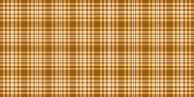 Erkek özgeçmiş kontrolü vektörü, mutlu noeller kumaş desenli ekose. Kehribar ve turuncu renk paletinde dikişsiz kumaş deseni..