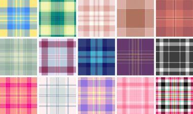 Ebedi ekoseli ekose seti arşivden esinlenmiştir. Tarihsel tartan dengesi yerleşimleri güçlendirir. Vektör yapısı hala esnek.