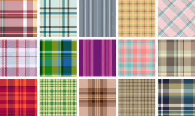 Ruhsat için profesyonel ekose desen oluşturuldu. Market hazır tartan çeşitliliği birden fazla endüstriye uyar. Vektör dosyaları platform standartlarını karşılıyor.