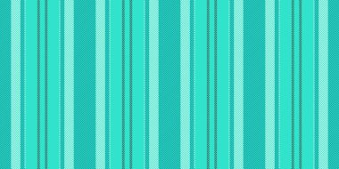 Vasik dokusu dikey tekstil, fabrika çizgileri deseni. Düz dikişsiz kumaş vektör arkaplanını mavi ve cyan renk paletinde göster.