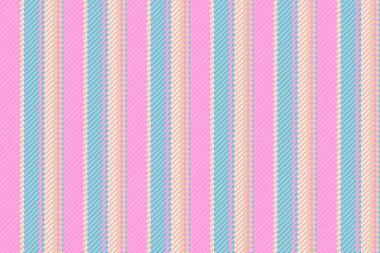 İspanyol hatları pürüzsüz, kimsenin dikey şerit vektörü yok. Perakende desen kumaş kumaş pembe ve gök mavisi renk paleti.