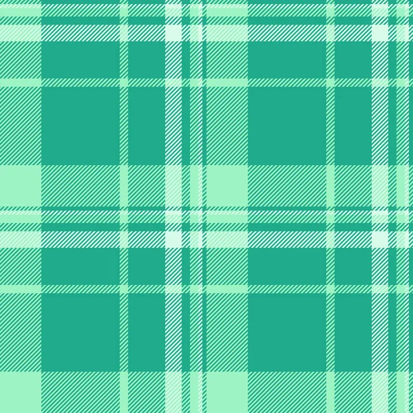 Dükkan desenli kumaş dokusu, renkli tekstil vektör geçmişi. Kürksüz ekoseli yeşil ve yeşil renk paletinde kontrol.