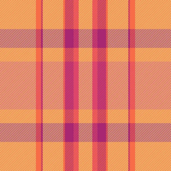 Paçavralar, pürüzsüz doku, kraliyet kumaşı şablonu. Ev vektörü tartan ekose tekstil kırmızı ve sarı renk paleti.