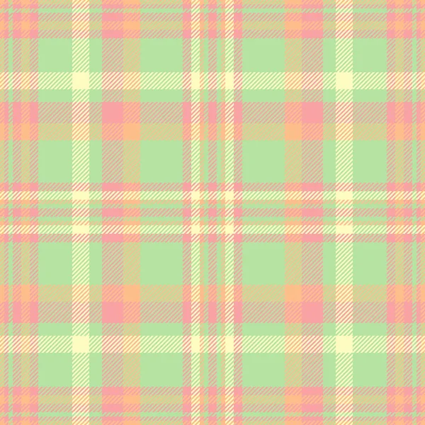 Vektör dokusunu listele, pastel ekoseli kontrol et. Afrika tartan tekstil arkaplan kumaşı ışık ve kırmızı renk paleti.