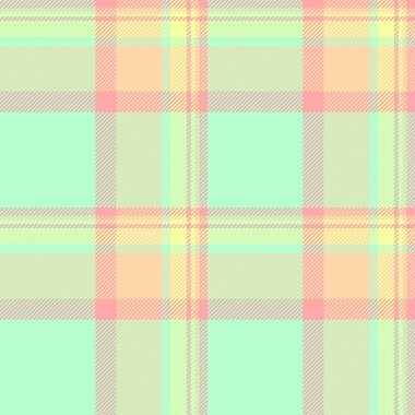 Oktoberfest tartan kumaşı kontrol ediyor, arkaplan dokusu tekstili üretiyor. Işık ve turuncu renk paletinde çizelgesiz ekose desen vektörü.