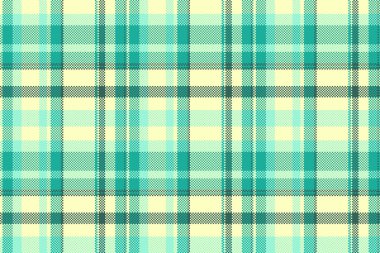 Müşteri kumaşı dikişsiz tartan, geniş ekoseli çek tekstili. Mavi ve açık renk paletinde yıldönümü arkaplan dokusu vektör deseni.