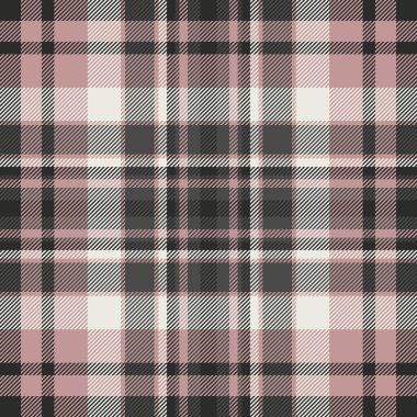 Hippi dikişsiz ekose kumaş, görkemli kumaş vektör deseni. Resim denetimi tartan arkaplan dokusu gri ve pastel renk paleti ile.
