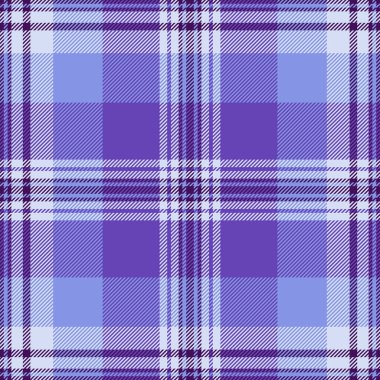 Ticari tartan desenli kumaş, yağlı bez kontrol vektör geçmişi. Etek ekose kumaş. Çivit rengi ve mavi renk paletinde dikişsiz..