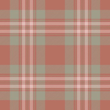 Kısa desenli ekose kumaş, fayans kumaş özgeçmiş kontrolü. Kırmızı ve pastel renklerde mutlu, pürüzsüz tekstil vektör dokusu.