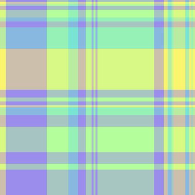 İnce, pürüzsüz desen dokusu, dergi tekstil arkaplan kumaşı. Yorgan vektörü tartan ekoseli, pastel ve yeşil renk paletinde..
