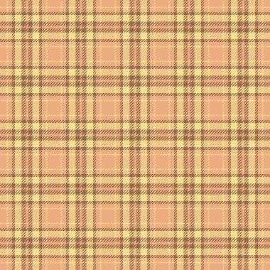 Çeşitli doku vektörleri pürüzsüz, karışık ekose kumaş desenli. Turuncu ve kehribar renk paleti ile yaşlanmış ekose arka plan kontrolü kumaşı.