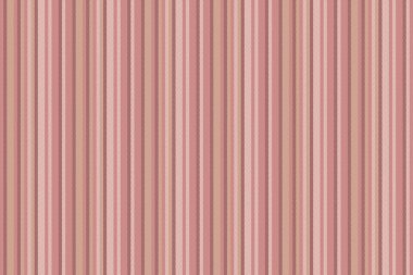 Kadınsı doku vektör deseni, ağ dikey kumaş çizgileri. Kırmızı ve açık renk paletinde estetik tekstil çizgisi pürüzsüz arkaplan.