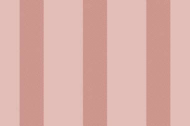 Palentines gündüz çizgileri tekstil dikey, güzel desensiz vektörler. Ait çizgili arkaplan dokusu ışık ve kırmızı renk paletinde.