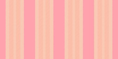 Desenli desenli çizgili vektör, rüya gibi dikey dikişsiz çizgiler. Mutlu noeller arka plan tekstil kumaş dokusu kırmızı ve açık renk paleti.