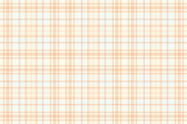 Yumuşak şeftali, krema ve mavi renkli ekose desenli. Geçmişi, tekstili ya da tasarım projeleri için ideal klasik, samimi bir his. Çok yönlü stil.