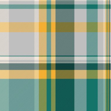 Kadife desenli kontrol vektörü, desenli kumaş deseni. Hobi tekstil tartan arkaplan gümüş ve gök mavisi palette pürüzsüz.