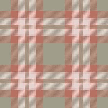1940 model arka plan dokusu, festival tartan vektör ekoseli. Yünlü kumaş, pastel kumaş ve kırmızı renk paletini kontrol et..