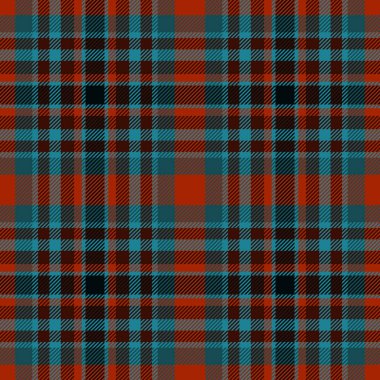Doğrudan arka plan kumaş kontrolü, kumaş kumaş kumaş kumaş kumaş kumaşı. Cyan ve koyu renk paletinde reçetesiz ekoseli vektör deseni.