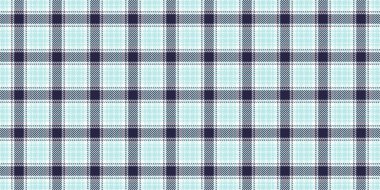 Dünya çapında tekstil tartan kontrolü, mat şablonu vektör geçmişi. Çevrimiçi ekose kumaş dokusu beyaz ve açık renk paletinde pürüzsüz.