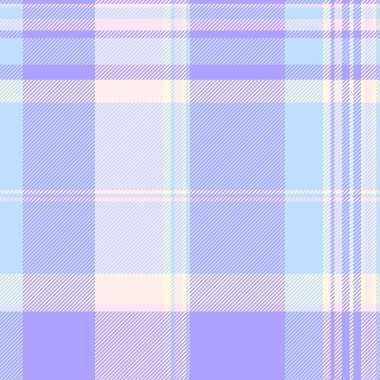 Çoklu tartan tekstil kontrolü, köpek dişi arkaplan vektörü pürüzsüz. Ekose kumaş desenini ışık ve çivit renk paletinde soldur.