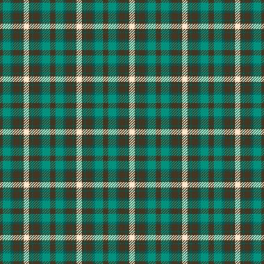 Özel vektör ekoseli dokusu, karalama kumaş desenli arka plan. Gök mavisi ve koyu renk paletinde plank tekstil dikişsiz tartan denetimi.