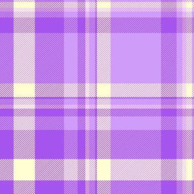 Yatak odası vektör kumaş tartan, Birleşik Tekstil kusursuz çek. Ekose desenli arka plan menekşe ve limon şifon renk paletinde rahatlat.