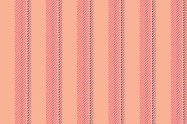 Solklor kumaş dokusu dikey, tekstil çizgileri çizgili. Düğün arka plan vektörü kırmızı ve turuncu renk paletinde pürüzsüz.
