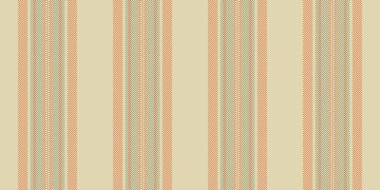 Sarpet kumaşlı, pürüzsüz vektör, resmi çizgiler çizgili desen. Açık ve turuncu renk paletinde Seil dikey doku tekstil arkaplanı.