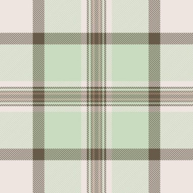 Tuhaf arka plan kumaş ekose, karalama kontrol deseni dokusu. Beyaz ve açık renk paletinde eklemsiz ekran vektörü..