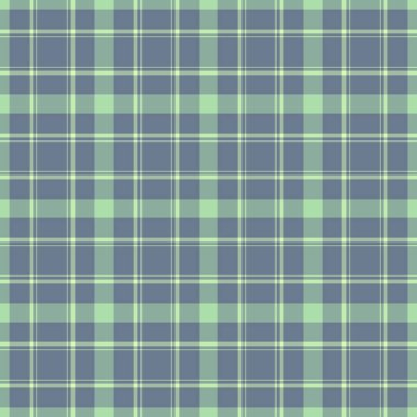 Boş doku ekose tekstil, estetik vektör tartan arka plan. Piknik battaniyesi dikişsiz kumaş desen kontrol Pastel ve slate gri renk paleti.