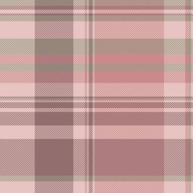 Tartsız tartan çeki, hediye kartı arkaplan kumaş ekose. Pastel ve açık renk paletinde Damask desen vektör deseni.