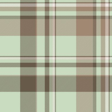 Performans kumaş taşıyıcı tekstil, asgari doku kalıbı dikişsiz. Pastel ve açık renk paletinde ekose tartan arkaplanını kontrol et.