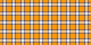 Temel, dikişsiz tartan arka plan, ilham verici kumaş desenli ekose. Preppy tekstil vektör dokusu kontrol parlak ve mavi renk paleti.