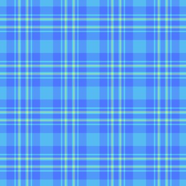 Tazılar diş tartan kumaş ekose, pamuk desenli arka plan pürüzsüz. Ticari kumaş desen vektör mavi ve cyan renk paleti ile kontrol.