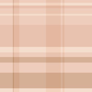 Dişi kumaş ekose desenli, yaz dokusu tekstil dikişsiz. Açık ve turuncu renk paletinde arkaplan vektörünü tam kontrol et.