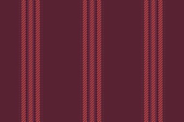 Arka planda seyrek çizgili tekstil, kanepe çizgileri dikey desen. Yüzey dokusu kumaş vektörü kırmızı ve koyu renk paletinde pürüzsüz.