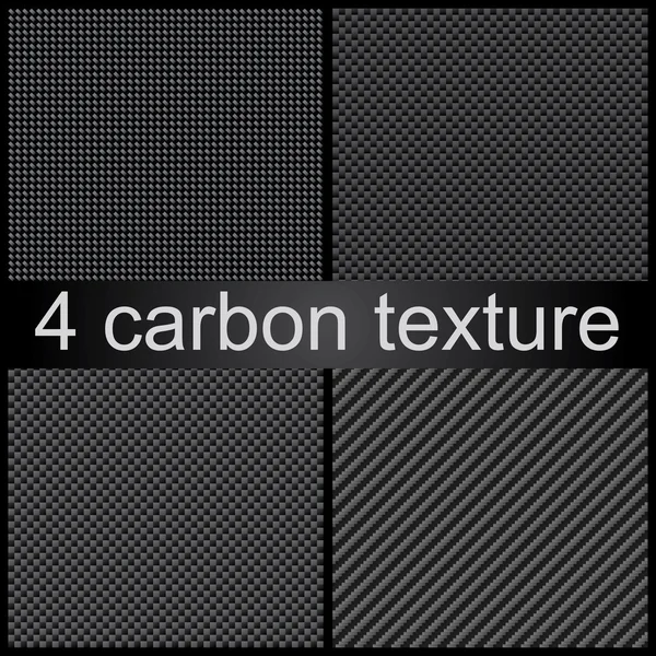 Nahtlose Carbon-Textur — Stockvektor