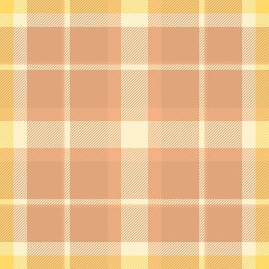 Bedava vektör dokusu tekstil, yün kumaş kumaş tartan. Paçavra arkaplan deseni turuncu ve açık renk paletinde pürüzsüz kontrol.