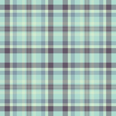 Tekstil şablonu kontrolü. Tercihsiz vektör tartan. Davetiye kumaş arkaplan deseni pastel ve açık renk paletinde ekoseli.