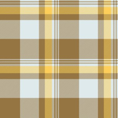 İnanılmaz kusursuz kumaş tekstil, kavramsal vektör geçmişi kontrolü. Halk dokusu ekose desenli kehribar ve saf gümüş renk paleti..