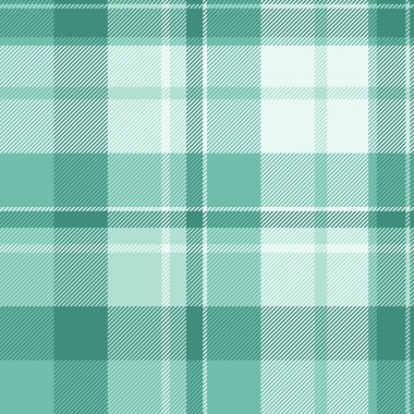 Birincil tekstil dikişsiz vektör, ekoseli paket. Deri ve beyaz renk paletinde ton kumaş desen kontrolü.