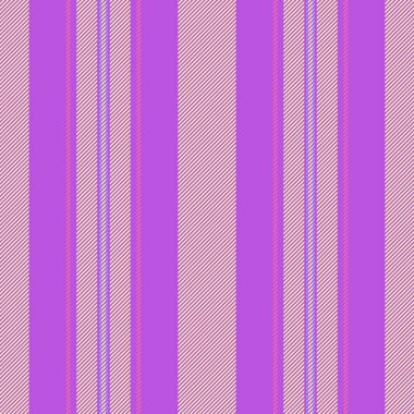 Lervice dikey tekstil, üretim kumaşı dokusu. Mor ve kireç rengi paletinde nealistik çizgili vektör deseni.