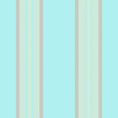 Olay arka plan desen çizgisi, saflık dikey çizgi vektörü. Soluk turkuaz kumaş ve açık renk paleti içinde vit desenli dikişsiz kumaş.