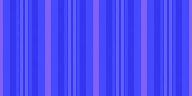 Brimary vektör dokusu pürüzsüz, kontrastlı dikey tekstil arka planı. Siber çizgiler çizgili kumaş deseni mavi ve çivit rengi paleti ile.