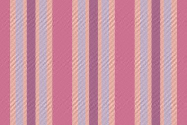 Oerformans arka plan tekstil dokusu, kumaş desenli şerit depolama. Lall kağıt çizgileri dikey vektör dikey pembe ve navajo beyaz renk paletinde.