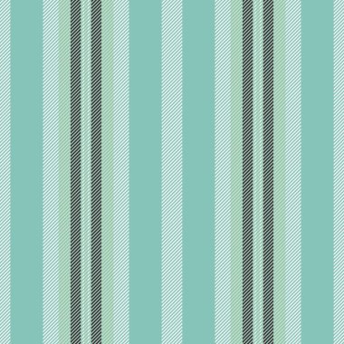 Evlilik çizgileri desenli tekstil, dikey çizgili maket dokusu. Düz kumaş arkaplanı mavi ve beyaz renk paletinde perakende vektörü.