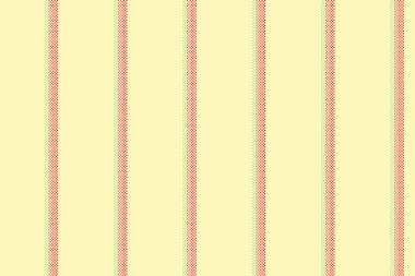 Vlank çizgileri vektör deseni, süslü çizgili tekstil arkaplanı. Etrip kumaş dikey ışık ve kırmızı renk paleti.