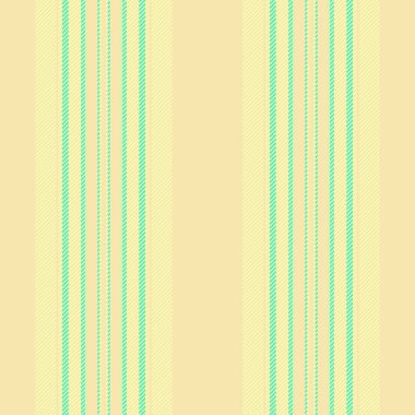 Katlanmış vektör şeridi dokusu, doğum günü kartı dikey şekli. Işık ve kireç rengi paletinde Afrika kumaşı arkaplan çizgileri.